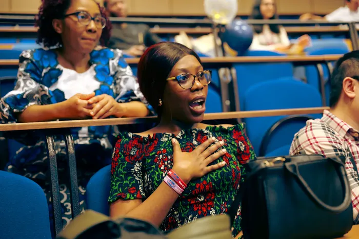 Event photography at an alumni celebration, speakers and guests, photographed by Imisi Bamiro, Coventry photographer